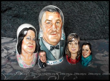 Роспись матрешек в Ульяновске