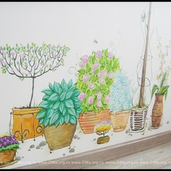 Роспись интерьера. Фото № 140